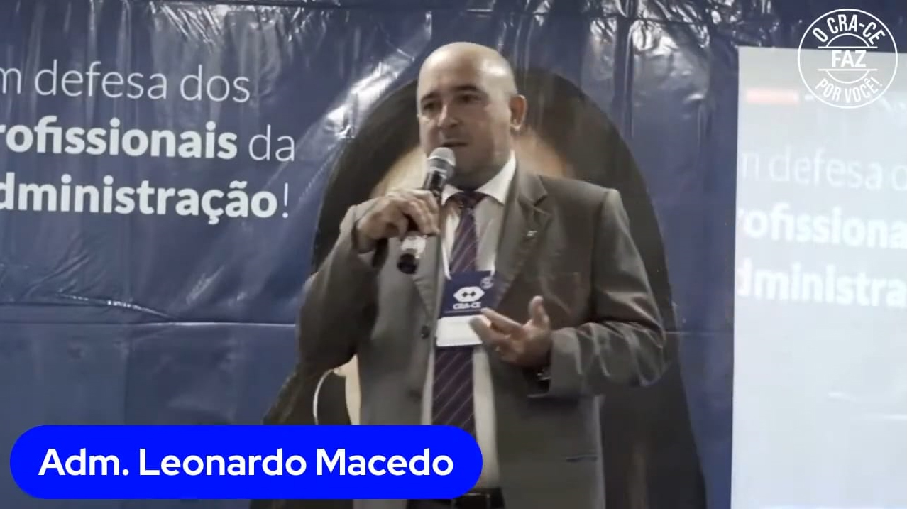 Adm. Leonardo Macedo destaca importância do tecnólogo para o desenvolvimento